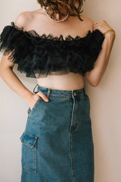 Black Birthday Cake Cami