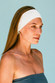 White Stretch Headband