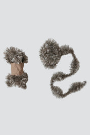 Silver Tinsel Garland