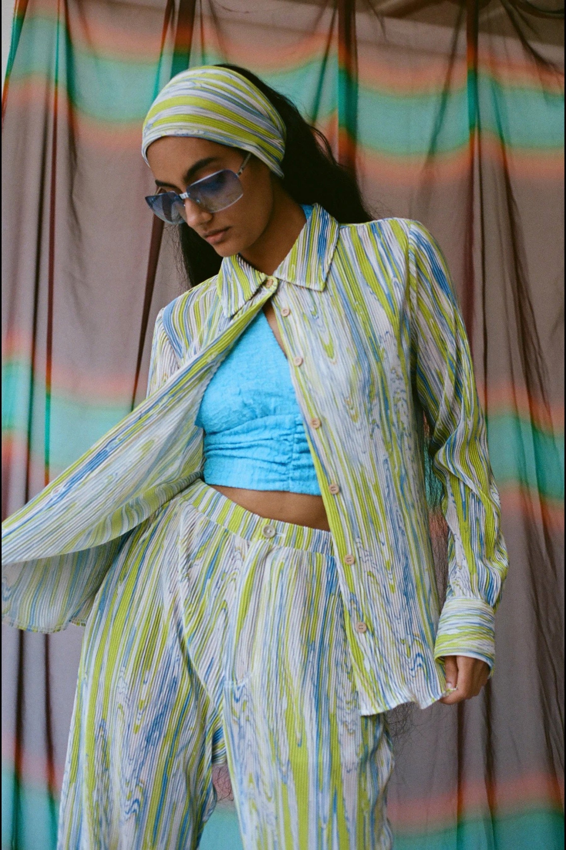 Neon Agate Augustine Top