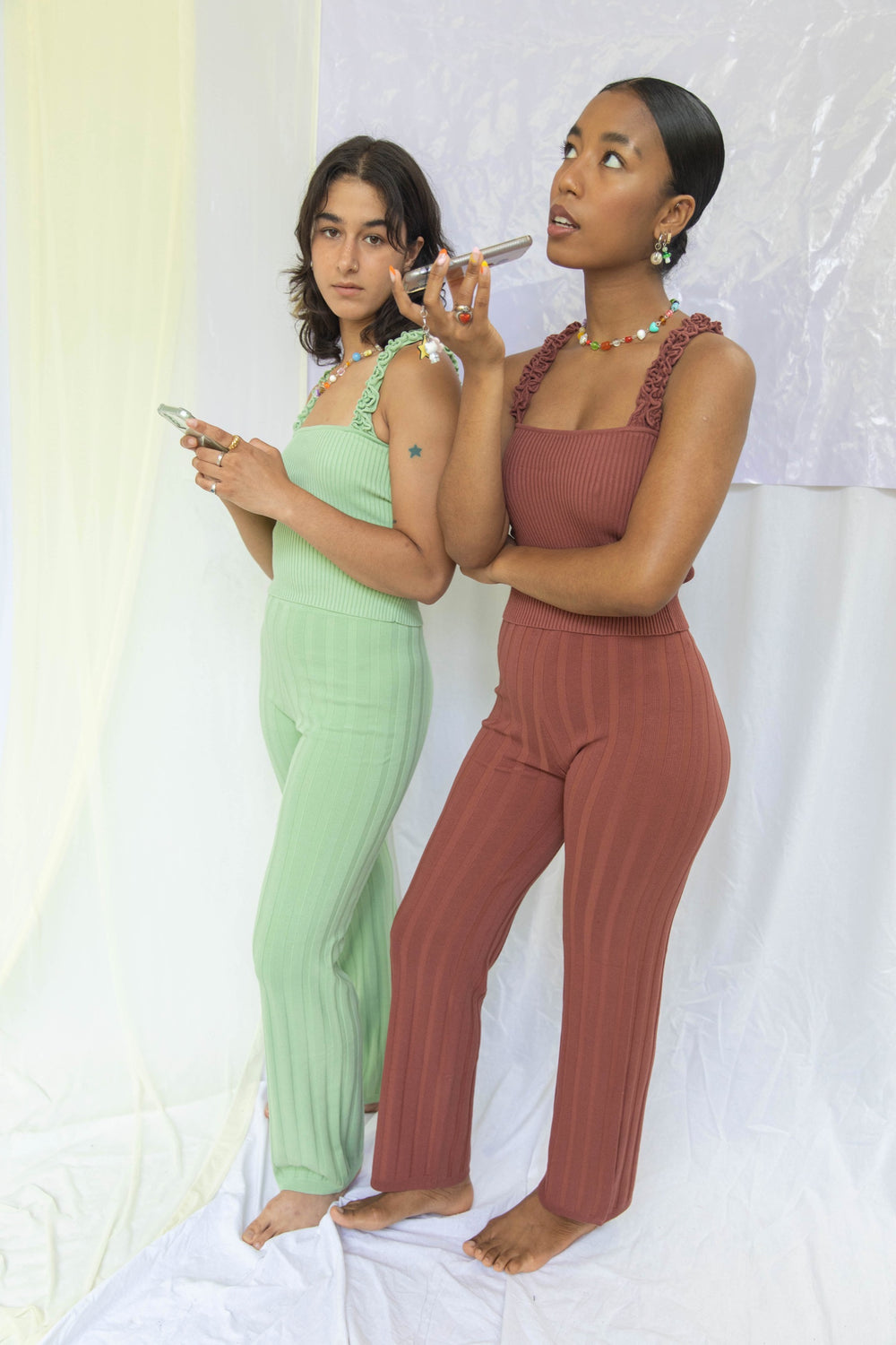 Clove Cora Ruffle Tank
