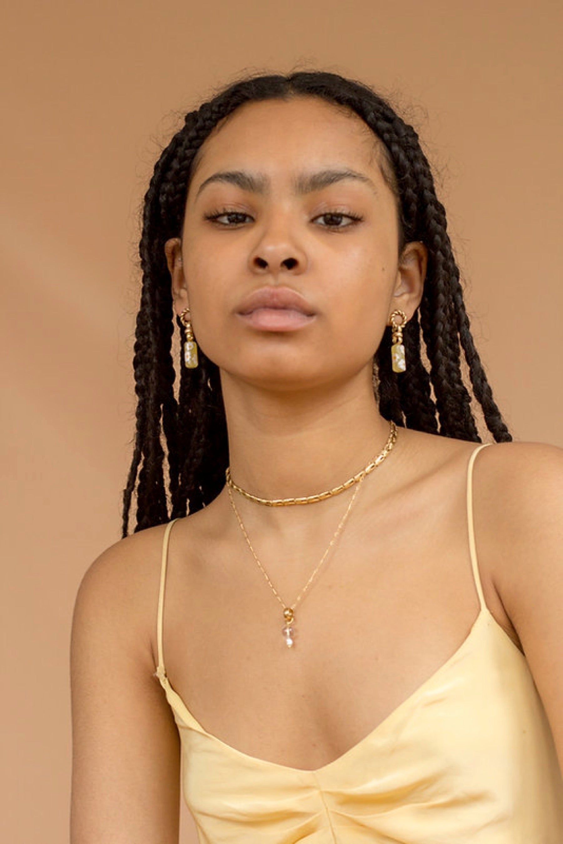 Honey Posy Drop Earrings