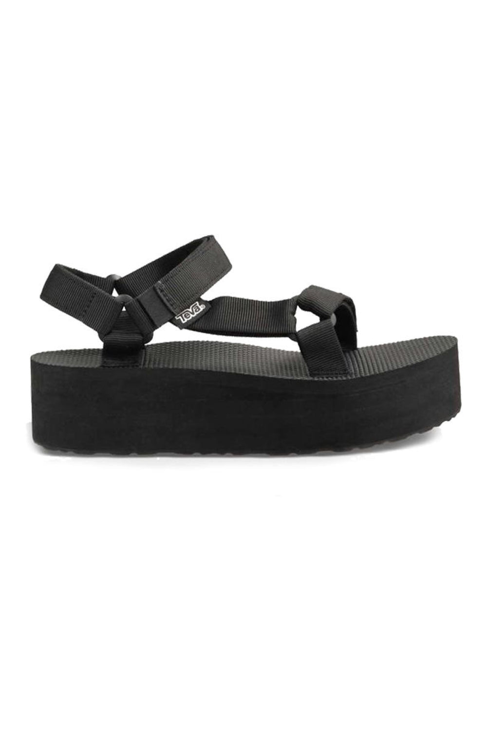 Black Flatform Sandal
