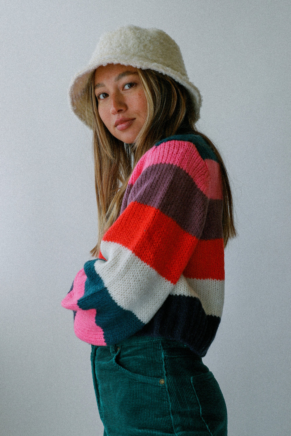Stripe Covergirl Gigi Sweater