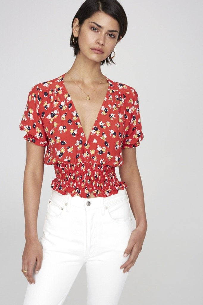 Jasmine Floral First Light Top