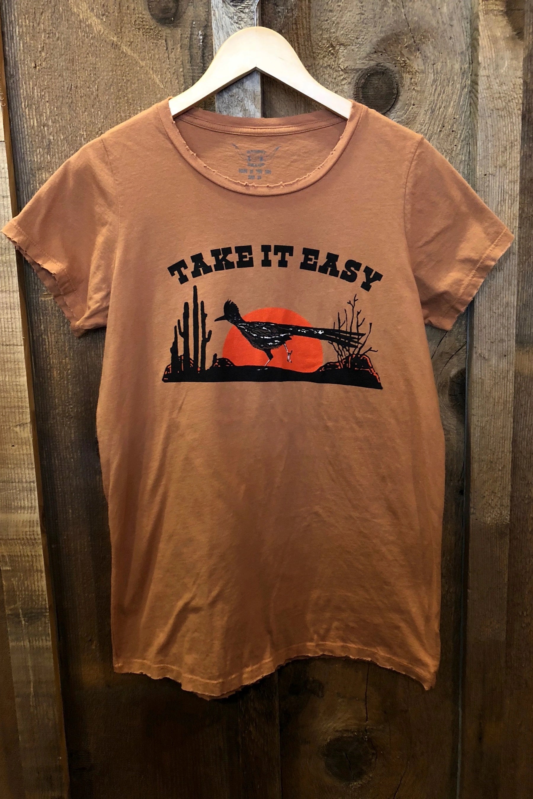 Cognac Take It Easy Women's Tee