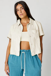 Cereal Linen Safari Shirt
