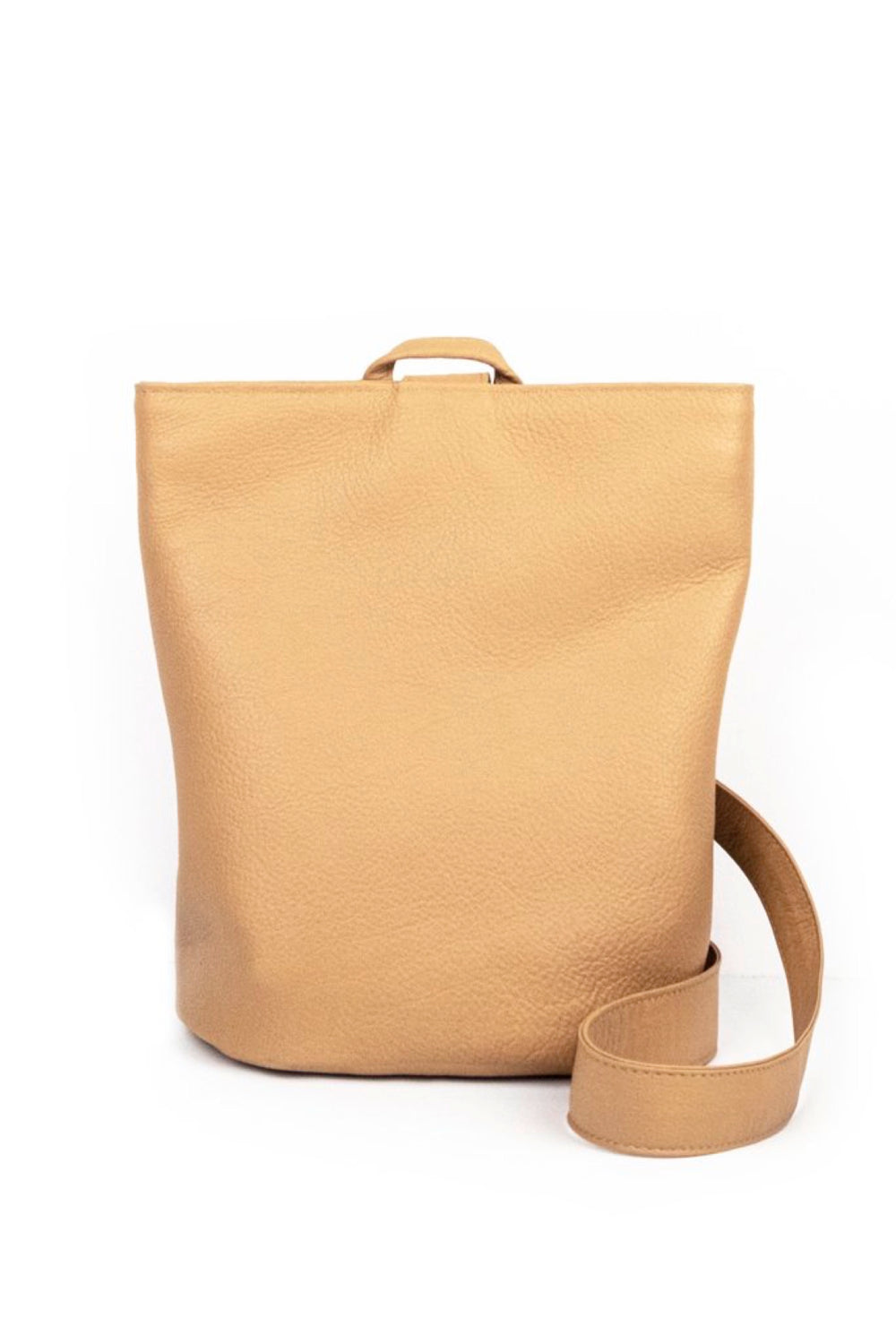 Tan Leather Sling Bag