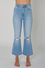 Bluebird Dusters Bootcut Crop