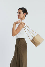 Khaki Crinkle Toast Bag