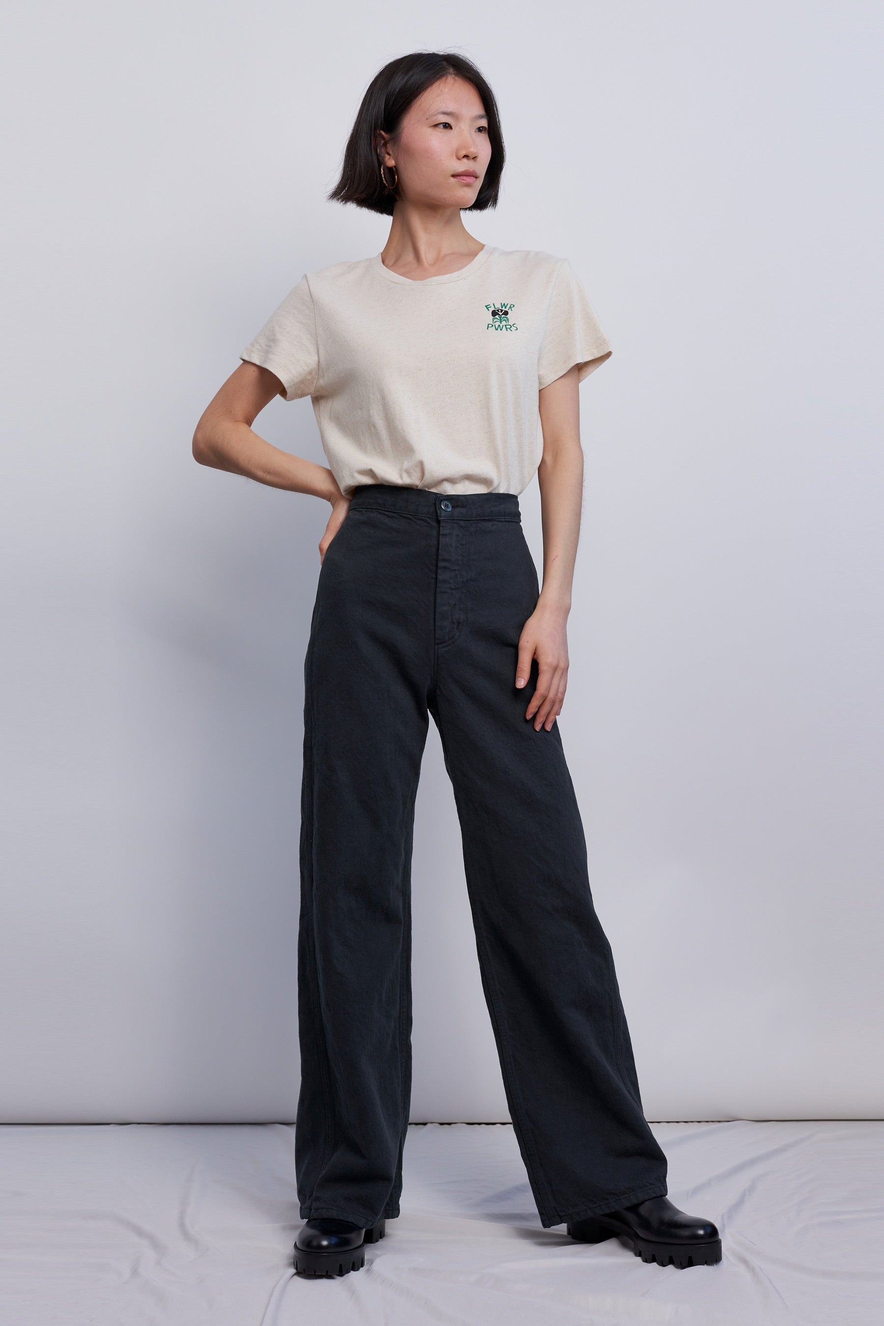 Eclipse Mineral Ribcage Wide Leg