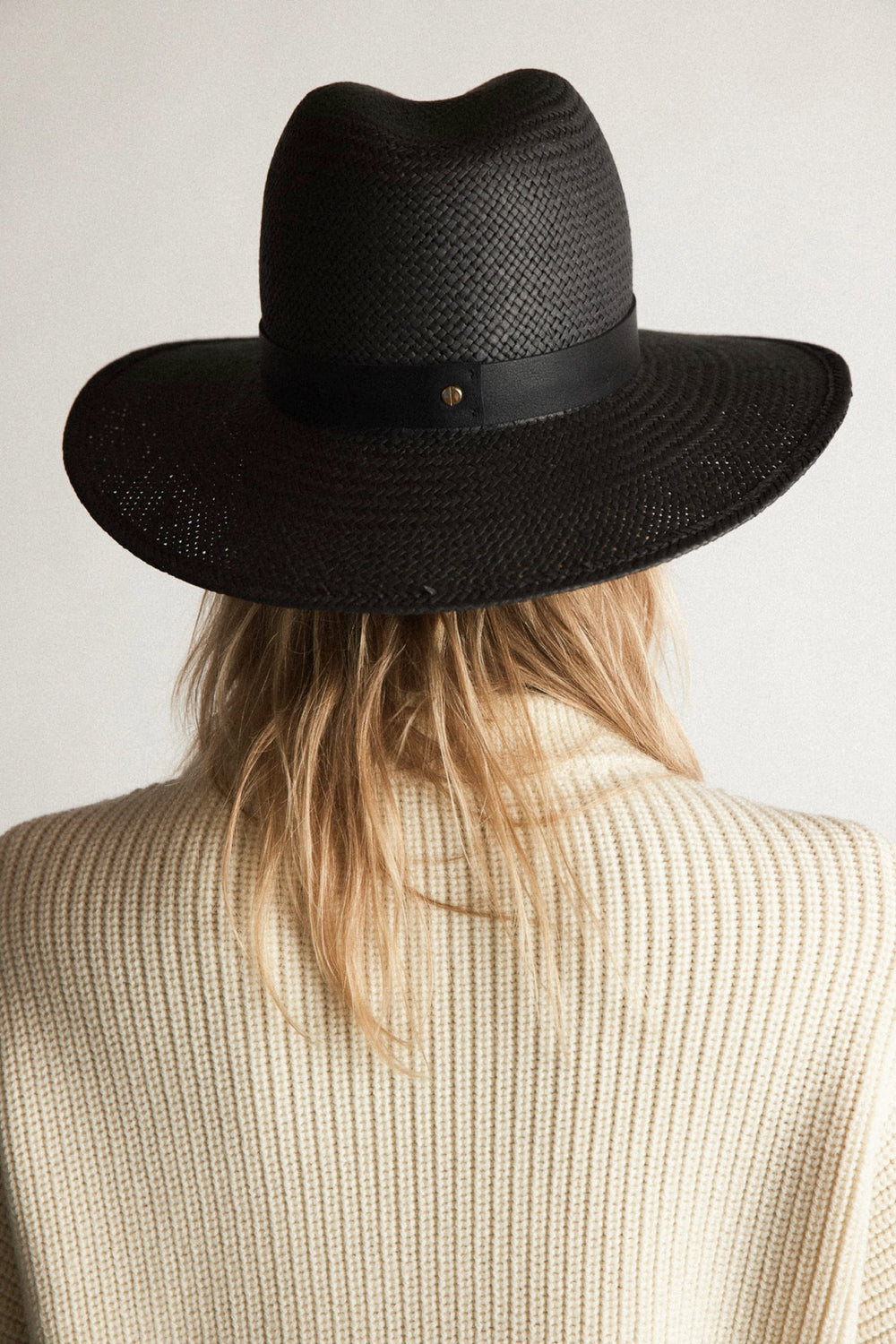 Black Simone Hat