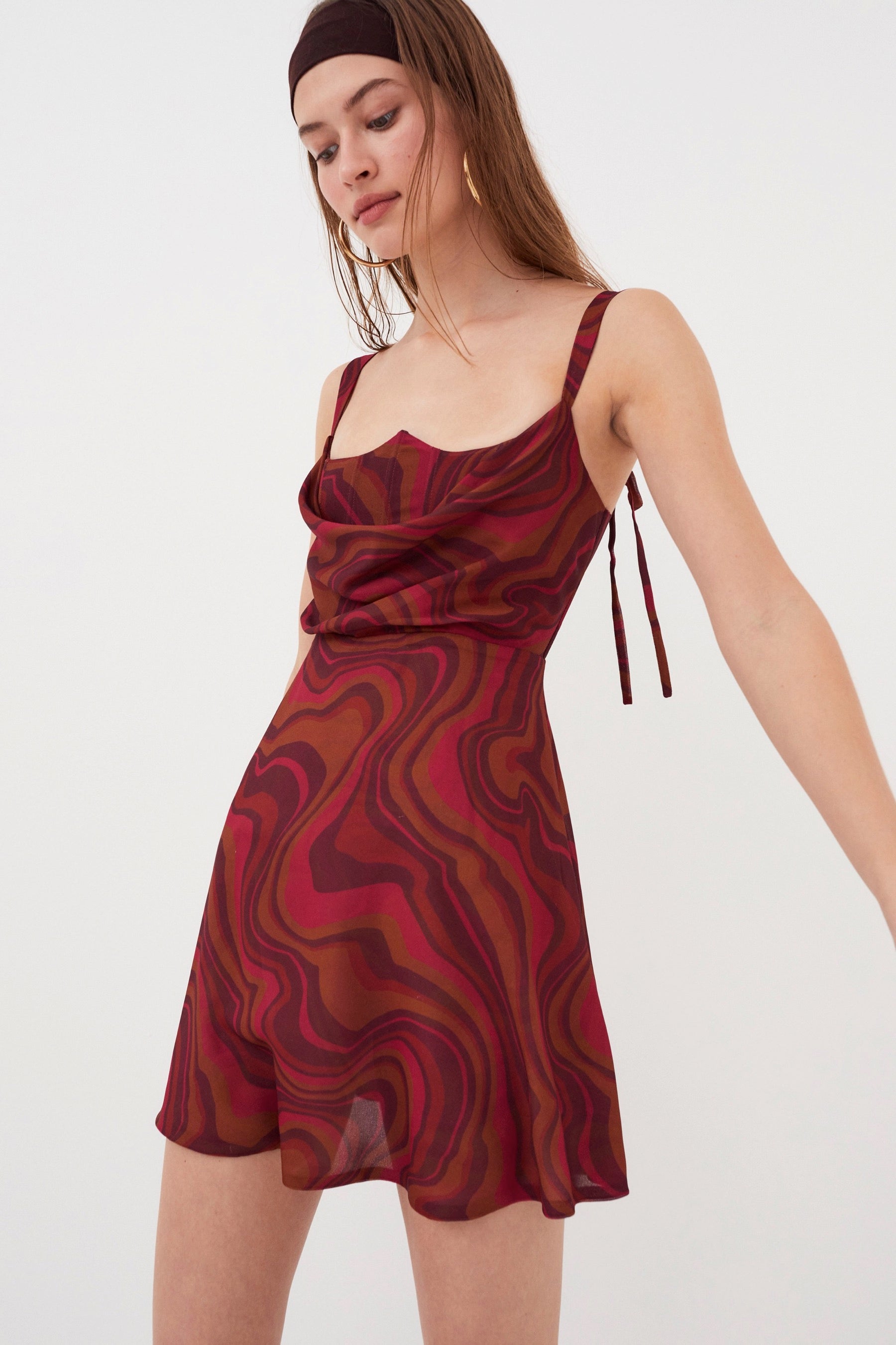 Red Eleanor Mini Dress