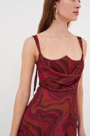 Red Eleanor Mini Dress