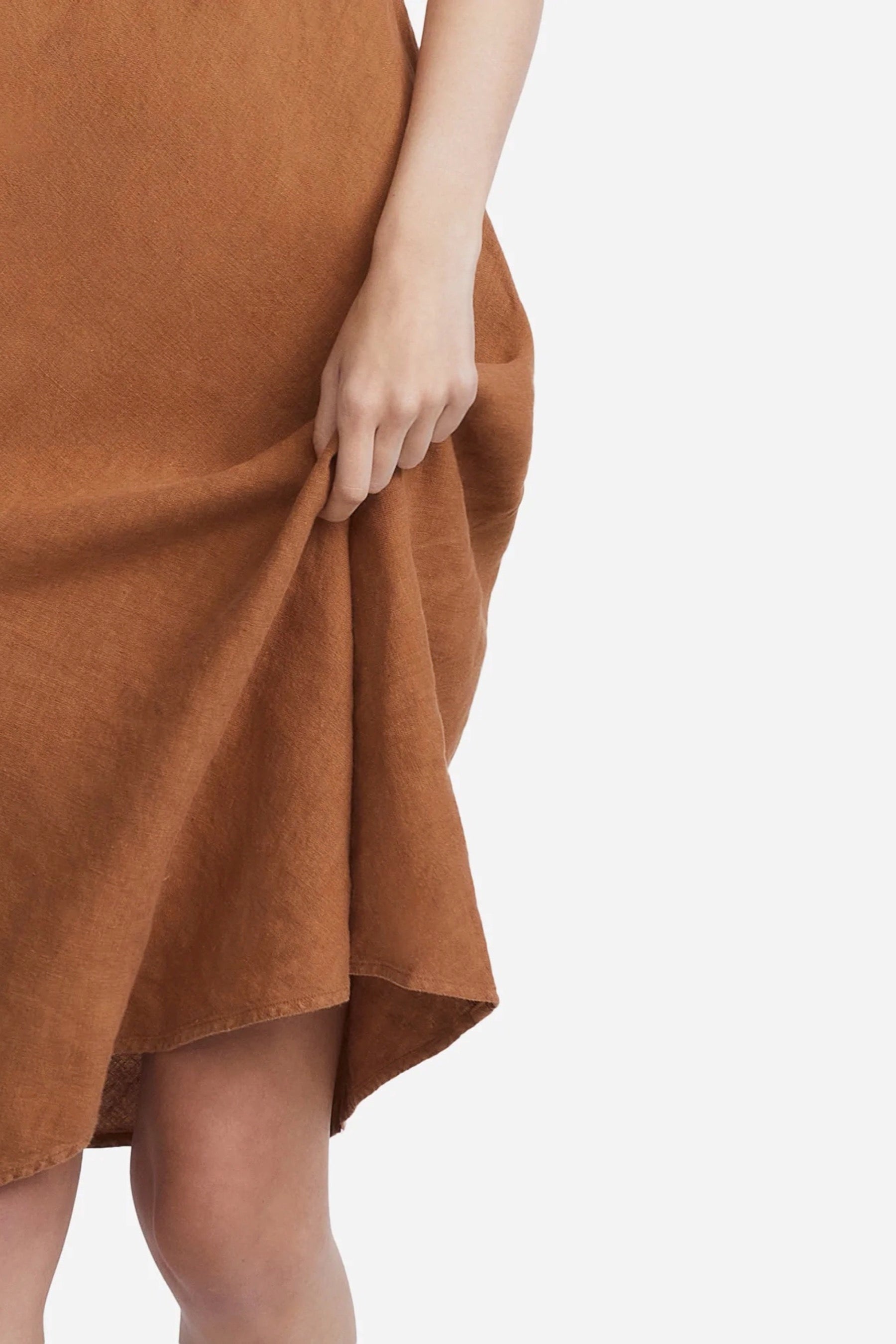 sedona linen dress SEDONA LINEN WRAP DRESS L
