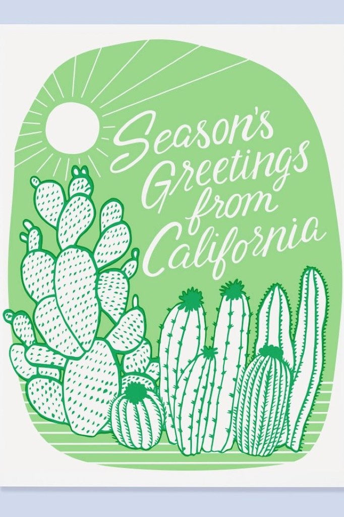 Cali Cacti Card