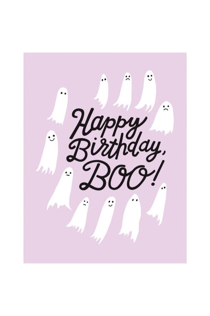 Birthday Boo Card