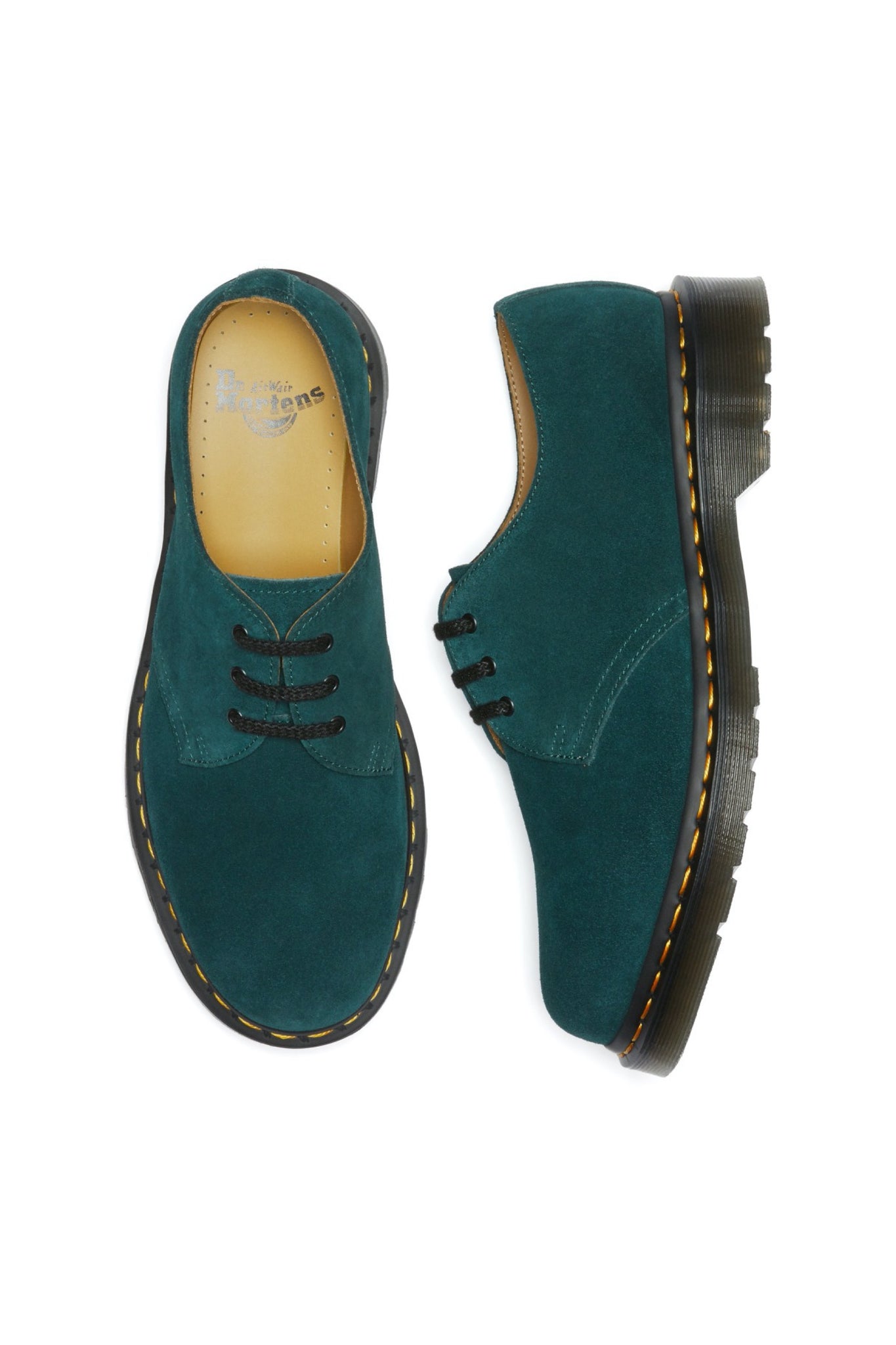 Racer Green Suede 1461 Oxford – Prism Boutique