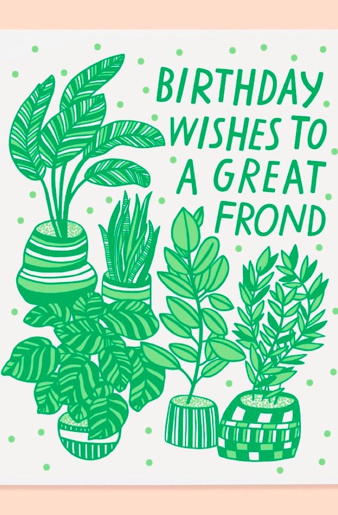 Great Frond Card