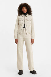 Mushroom Grey High Loose Jean