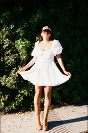 Ivory Jackson Mini Dress
