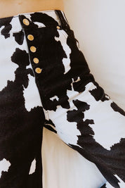Cow Print Jessie Pants