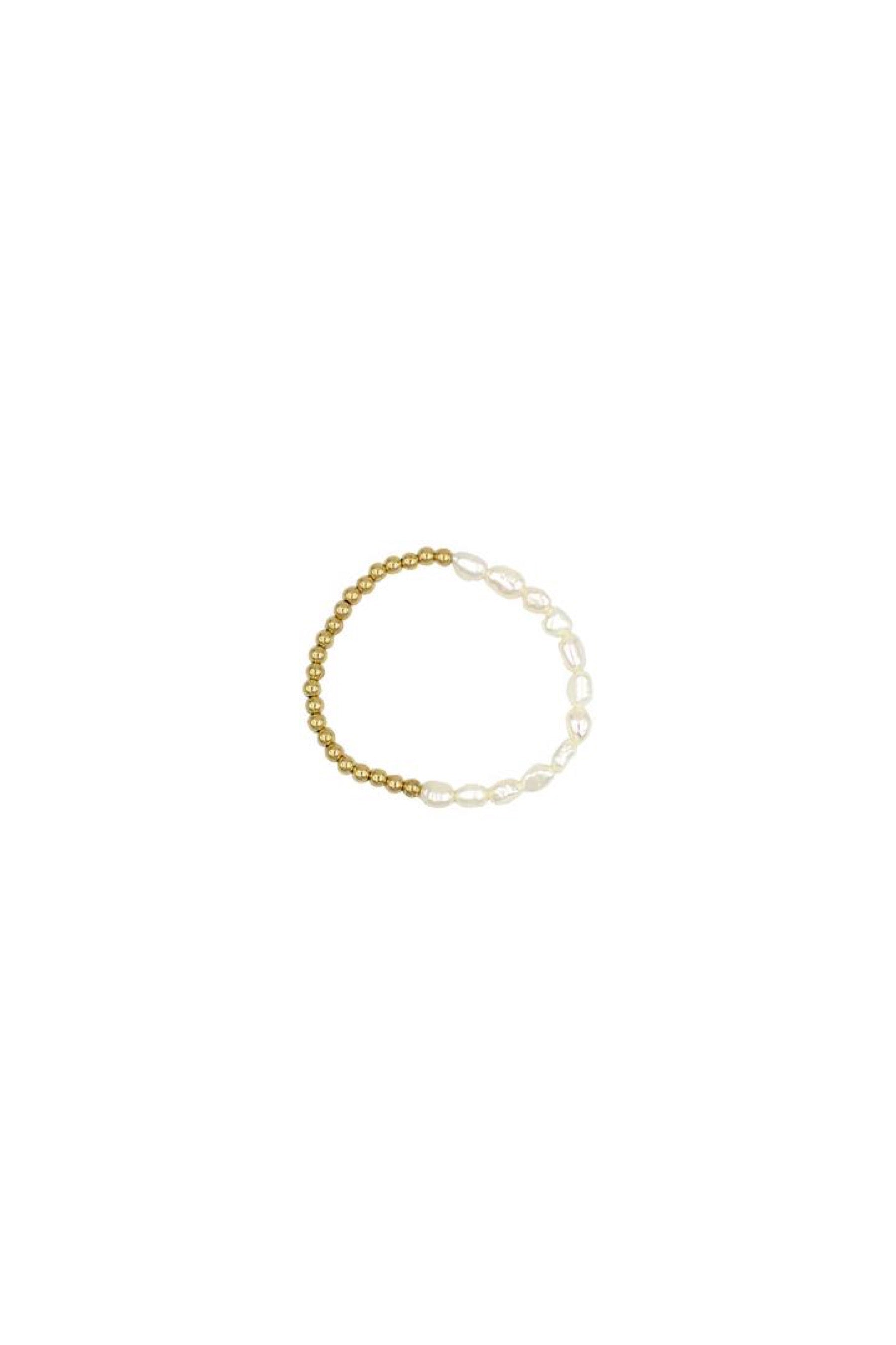 50/50 Pearl Stretch Bracelet
