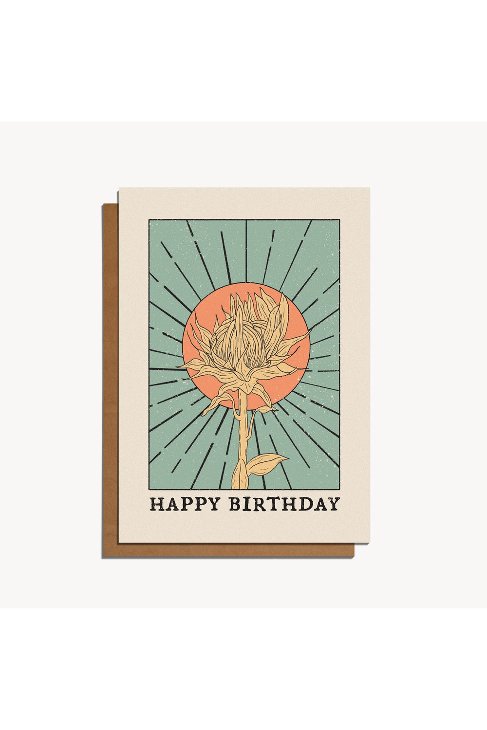 Happy Birthday Flower Card