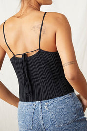 Black Get To Know You Cami