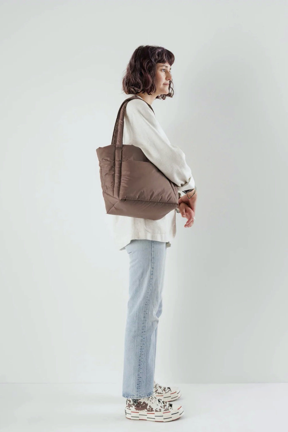 Puffy Mini Tote - Cocoa
