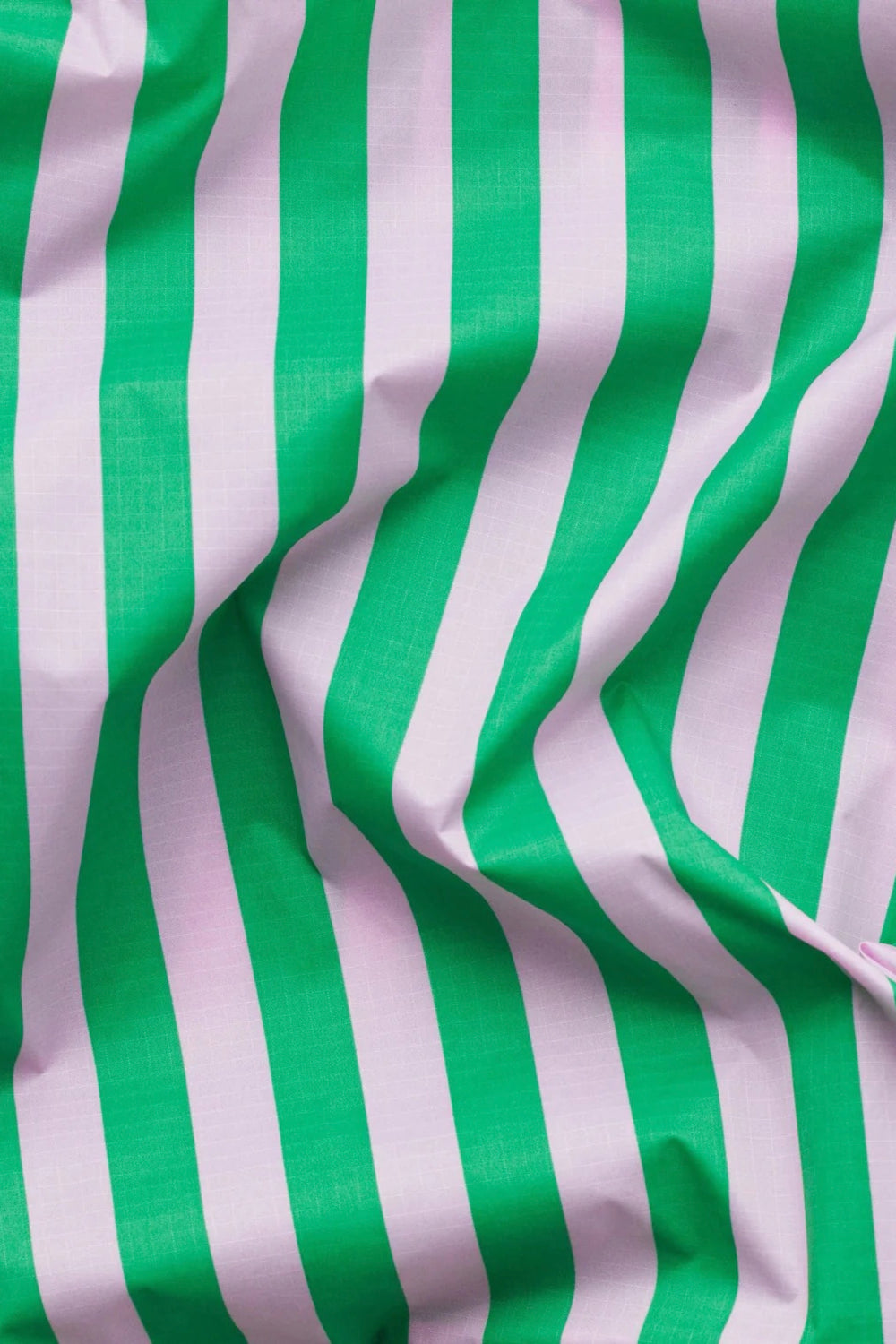 Pink + Green Awning Stripe Baggu