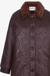 Mahogany Cosmo Overcoat
