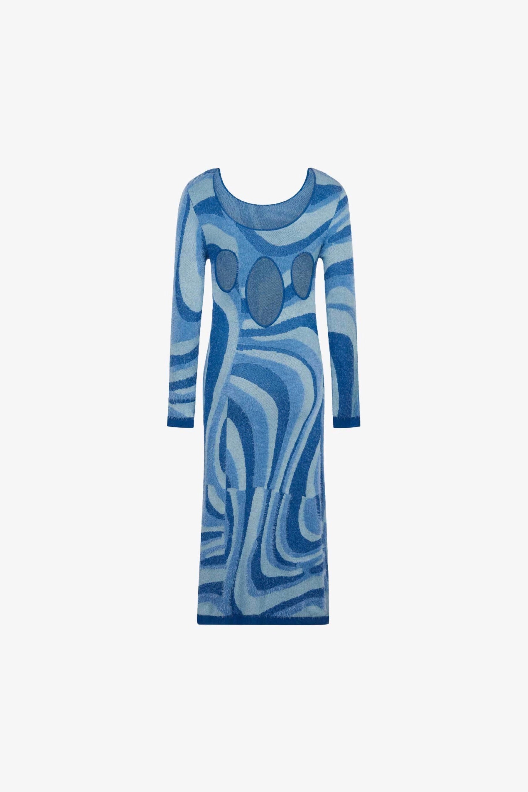 Sea Blue Blue Moon Dress