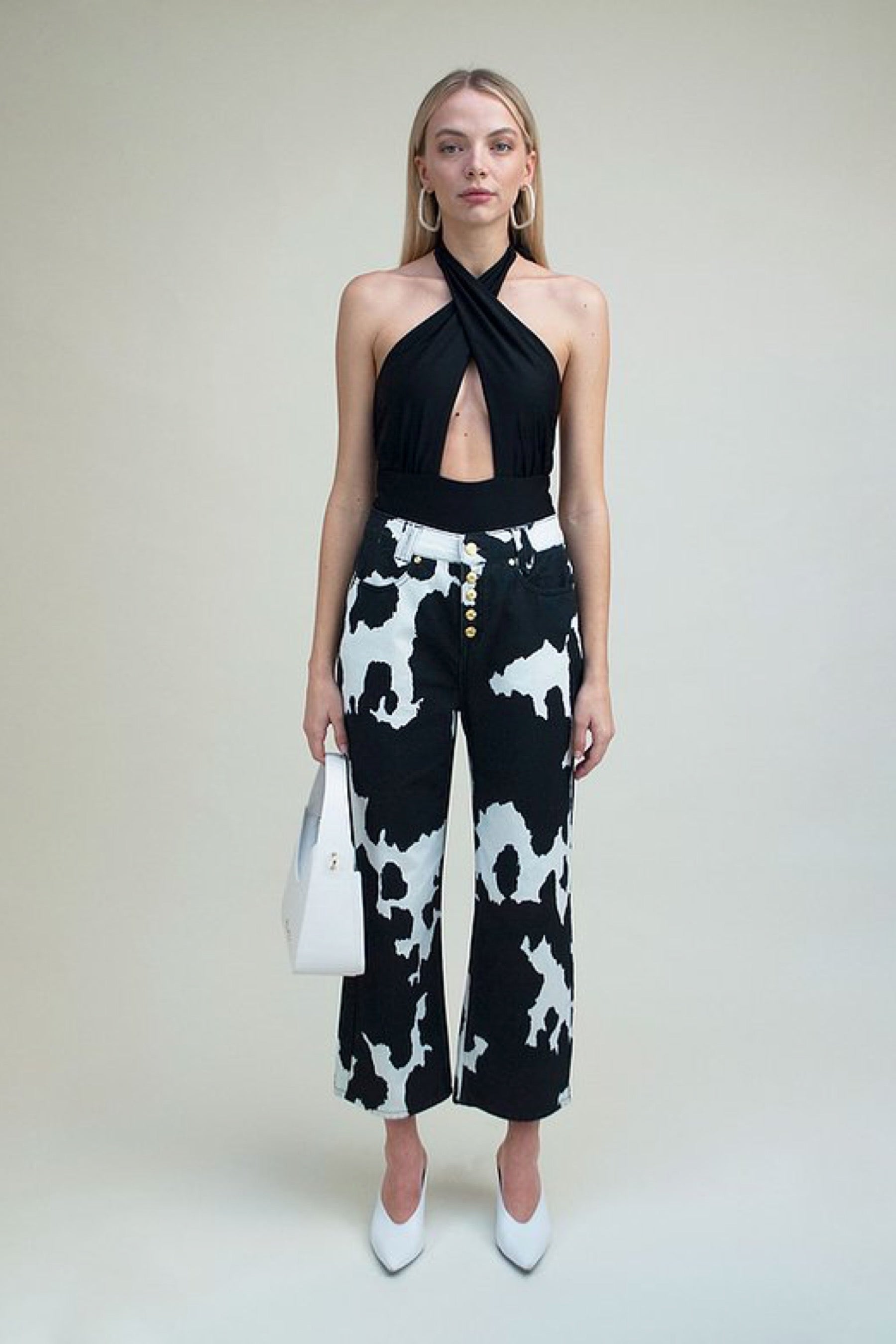 Cow Print Jessie Pants