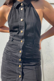 Washed Black Sami Dress
