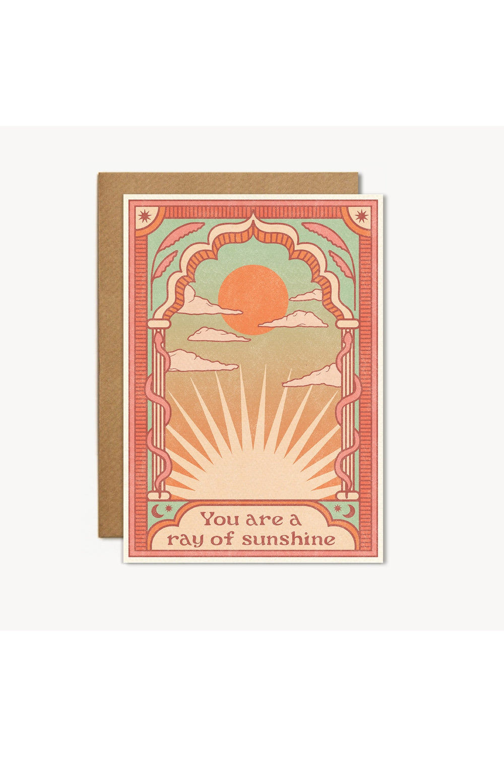 You Are A Ray Of Sunshine Card