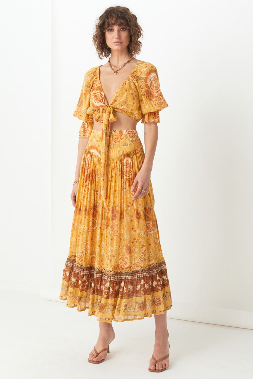 Sunflower Mystic Maxi Skirt
