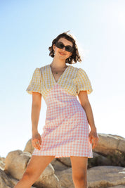 Gingham Leia Dress