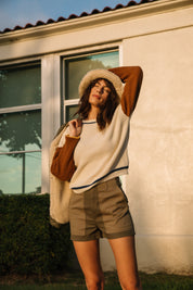 Military Olive Sherpa Petra Reversible Hat