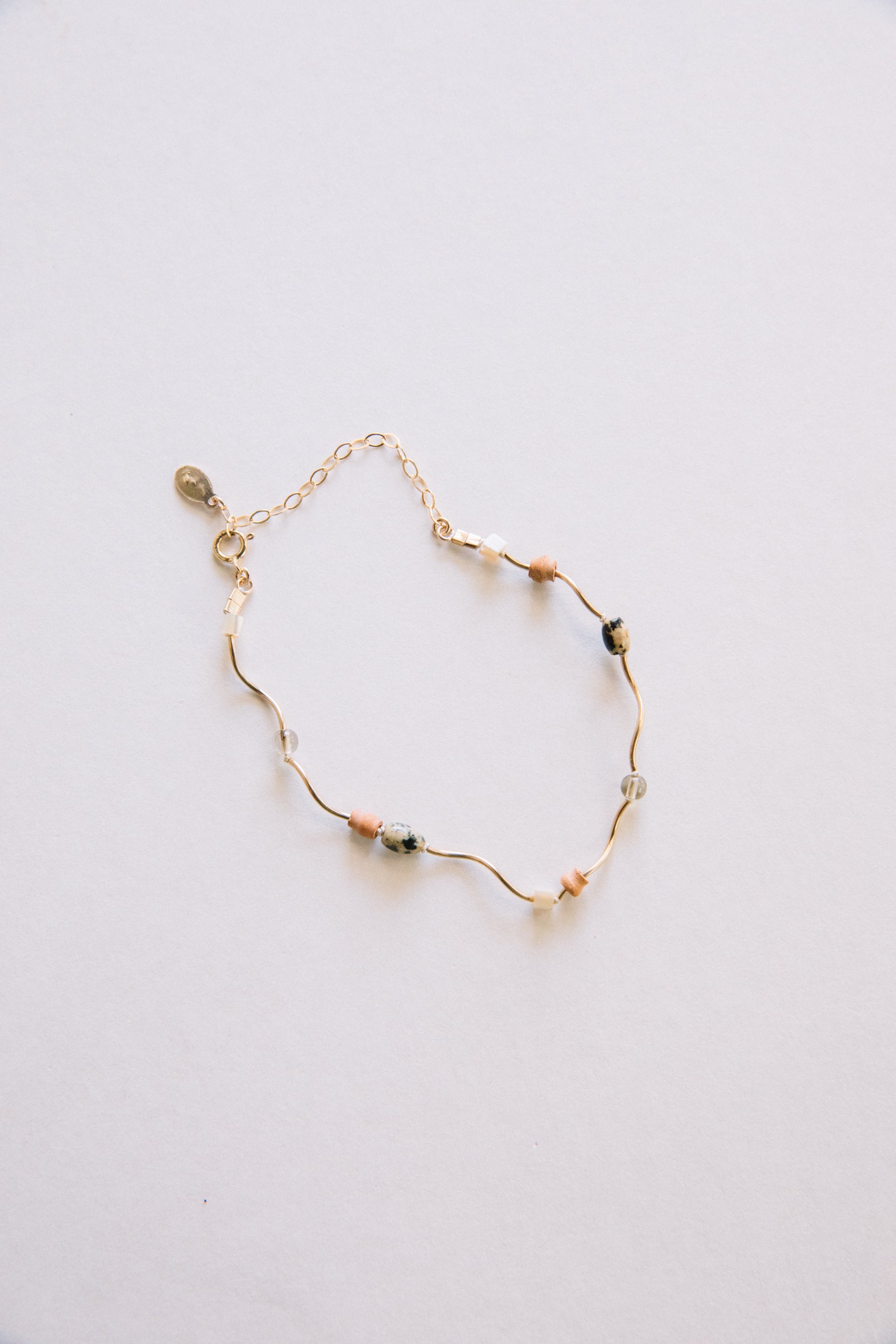 X Prism Earth Filament Bracelet