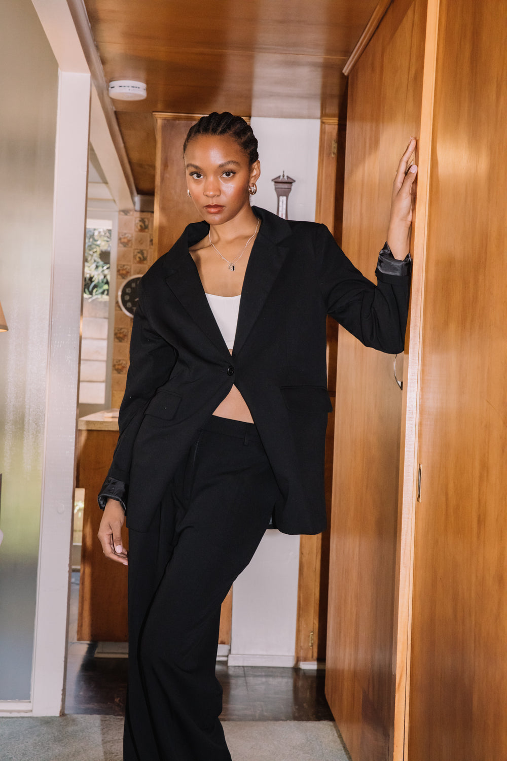 Black Abba Trouser