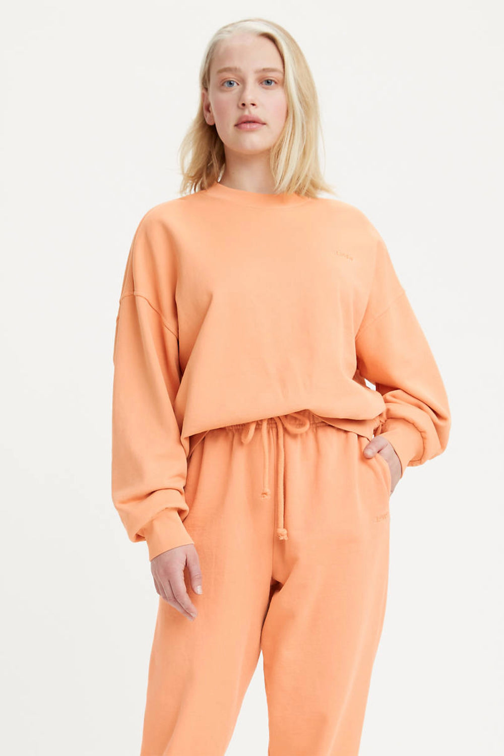 Peach Bloom WFH Sweatshirt