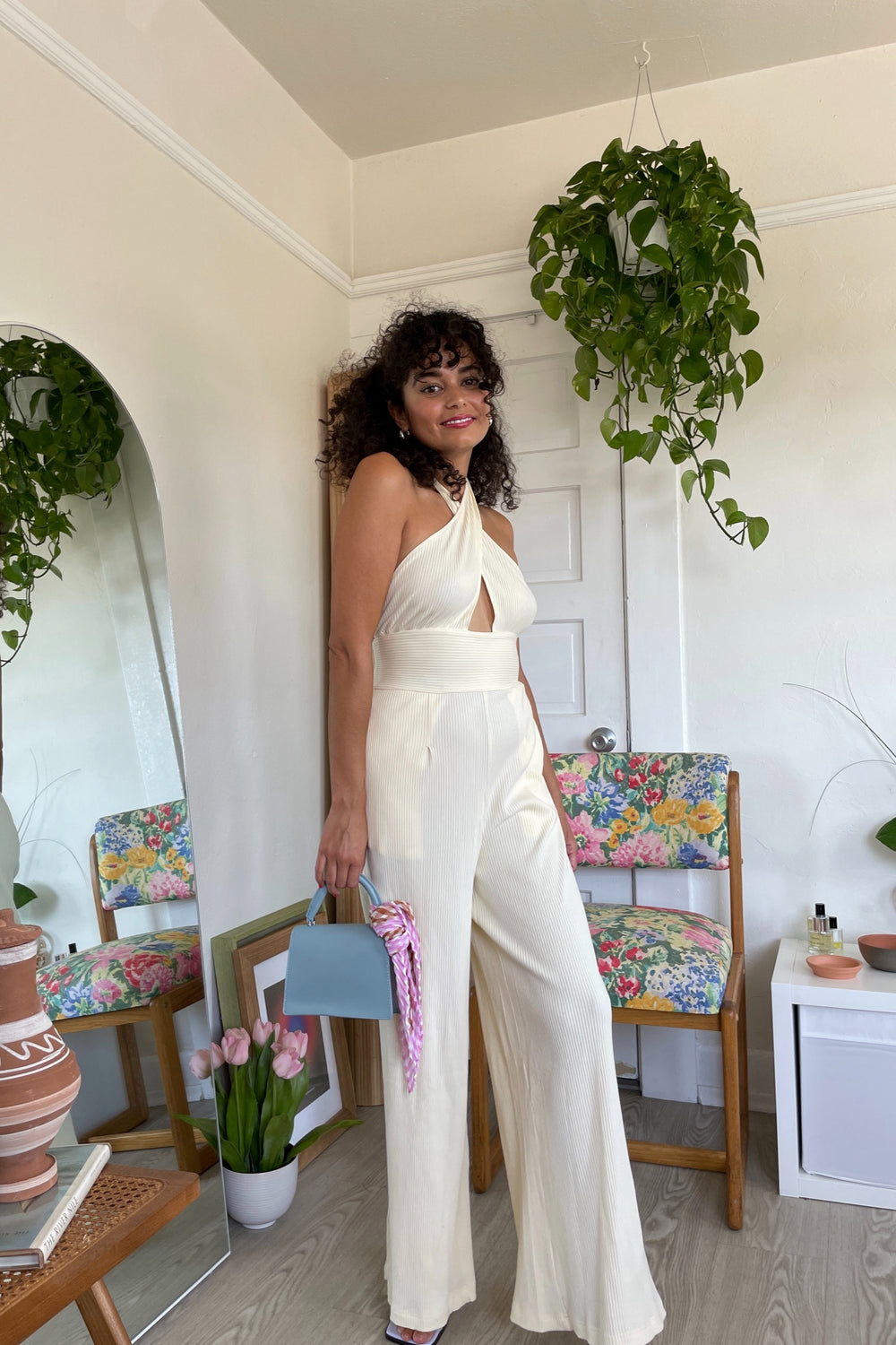 Creme Mimi Jumpsuit