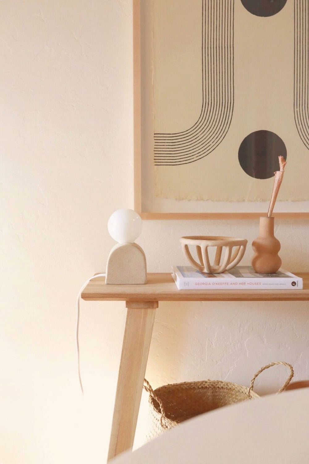 Speckled Mima Table Lamp