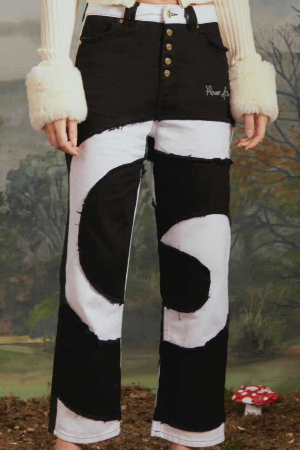 Across The Universe Patchwork Pant