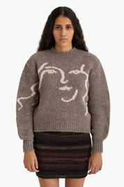 Mid Grey Anita Sweater