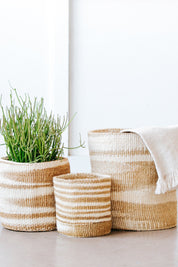 X-Large Smoke Swirl Storage Basket