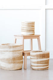 X-Large Smoke Swirl Storage Basket