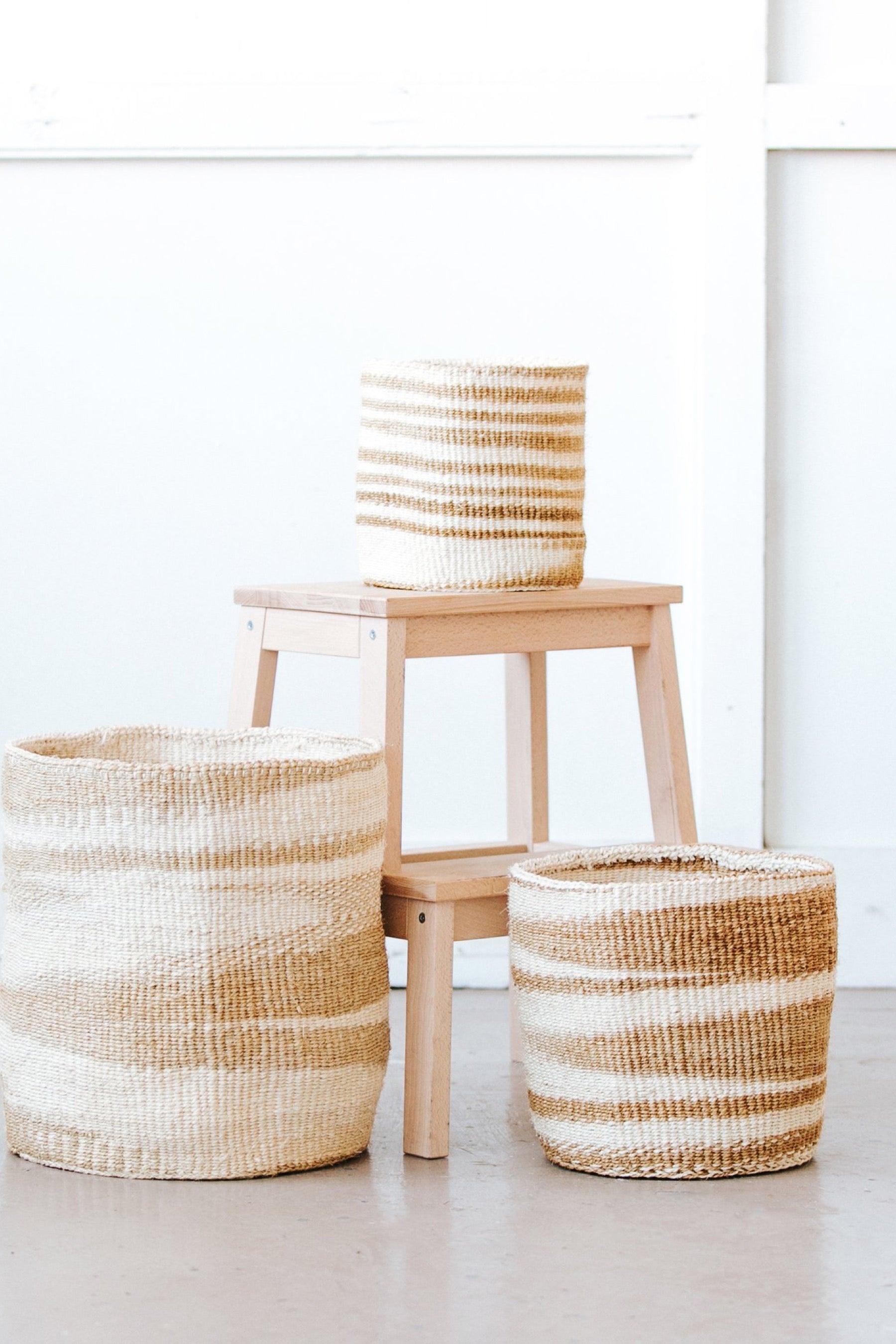X-Large Smoke Swirl Storage Basket