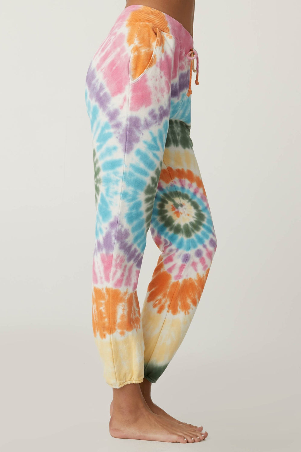 Rainbow Spiral Tie Dye Sweatpant